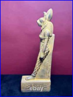 Rare Egyptian Statue God War Sekhmet Authentic Ancient Egyptian Antiquities BC