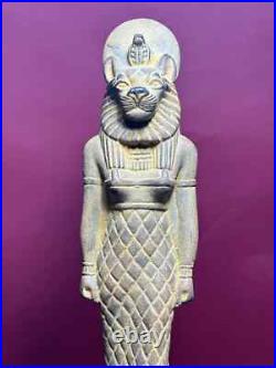 Rare Egyptian Statue God War Sekhmet Authentic Ancient Egyptian Antiquities BC