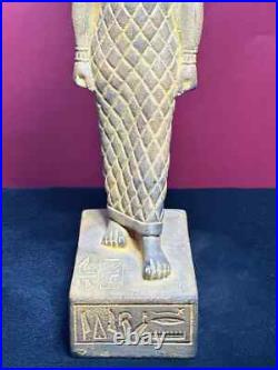 Rare Egyptian Statue God War Sekhmet Authentic Ancient Egyptian Antiquities BC