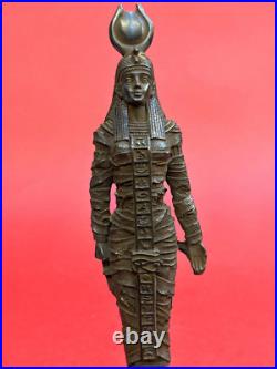 Rare Egyptian Statue Goddess love Isis Authentic Ancient Egyptian Antiquities BC