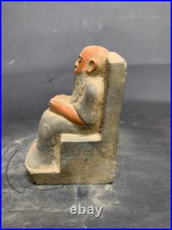 Rare Egyptian Statue Pharaonic Priest Authentic Ancient Egyptian Antiquities BC