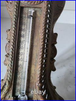 Rare Original Antique 1890s Johnson Service Co Thermostat Cover Cast Bronze