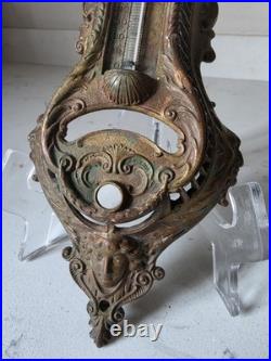 Rare Original Antique 1890s Johnson Service Co Thermostat Cover Cast Bronze