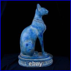 Rare Pharaonic Egyptian Bastet Ancient Antiques Goddess Rare Statue BC