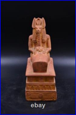 Rare Pharaonic Shrine of God Anubis Authentic Ancient Egyptian Artifact 235 BC