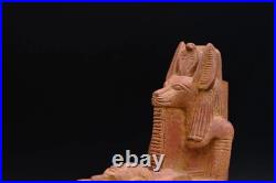 Rare Pharaonic Shrine of God Anubis Authentic Ancient Egyptian Artifact 235 BC