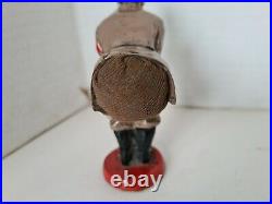 Rare WW2 Antique Cold Painted Bronze Adolf Hitler Pin Cushion Figure 1940's