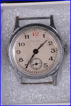 Red 12 Vintage Men's Watch POBEDA Rare Soviet Collectible 1MChZ Watch