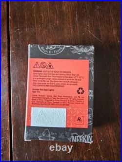 Red Dead Redemption 2 Official Zippo Antique Brass Design With Box Rockstar