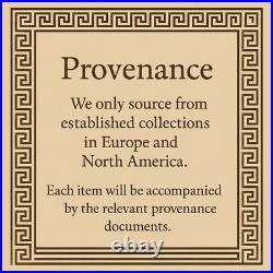 Roman Terracotta Portrait Bust Septimius Severus 200AD Roman Antiquities COA