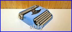 Royal Typewriter Blue Antique Typewriter Working Typewriter Working Perfect