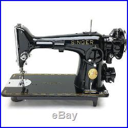 SINGER 201-2 Heavy Duty Sewing Machine 201k Potted Restored & Serviced by 3FTERS