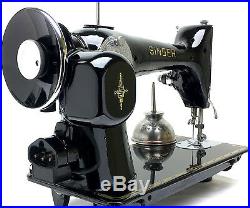 SINGER 201-2 Heavy Duty Sewing Machine 201k Potted Restored & Serviced by 3FTERS