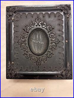 Sixth Plate Daguerreotype In Case Of Jervis J. Cass & Wife Fannie Whipple