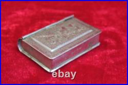 Small Brass Case Box Old Vintage Decorative Collectible