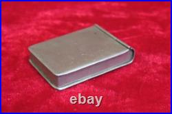 Small Brass Case Box Old Vintage Decorative Collectible