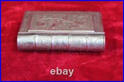 Small Brass Case Box Old Vintage Decorative Collectible