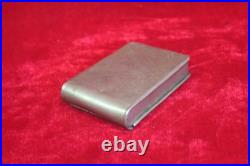 Small Brass Case Box Old Vintage Decorative Collectible