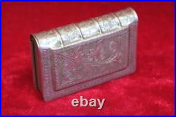 Small Brass Case Box Old Vintage Decorative Collectible