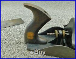 Stanley # 112 Scraper Plane with Sweetheart Era Cutter Good Condition Antique Tool