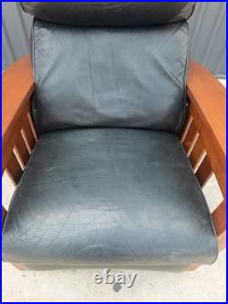 Stickley Mission Collection Bow Arm Morris Chair Recliner
