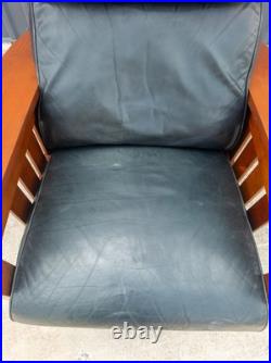 Stickley Mission Collection Bow Arm Morris Chair Recliner