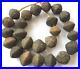 Strand-of-Old-Antique-African-spindle-whorl-clay-African-trade-beads-Collectible-01-xdcp