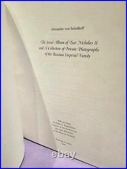 The Jewel Album of TSAR NICHOLAS II by Alexander Von Solodkoff 1997 Excellent
