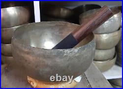 Tibetan Antique Singing Bowl-Himalayan Antique Collected Bowl-Handmade Yoga Bowl Tibetan Antique Singing Bowl-Himalayan Antique Collected Bowl-Handmade Yoga Bowl