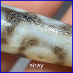 Tibetan Nepalese Himalayan Ancient agate Old Dzi Talisman 9 Eye Beads Amulet