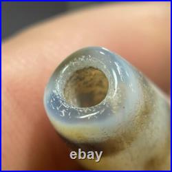 Tibetan Nepalese Himalayan Ancient agate Old Dzi Talisman 9 Eye Beads Amulet