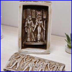 UNIQUE ANCIENT EGYPTIAN ANTIQUES Of Antique Pharaonic Box Made Of Solid Stone