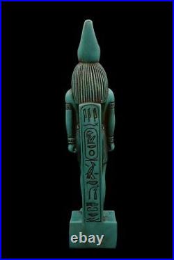 UNIQUE ANCIENT EGYPTIAN STATUE ANTIQUITIES Statue God Horus Falcon Hunting War