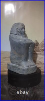 UNIQUE Ancient Pharaonic Artifacts Of Antique Statue The Ancient Sitting Scribe