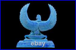 UNIQUE STATUE ISIS WINGS of Healing and Magic Sculpture Heavy Stone