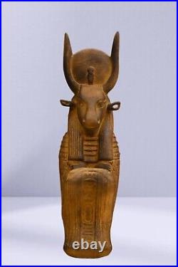 UNIQUE STATUES OF HATHOR, Thoth, sekhmet Sobek Egyptian Handcrafted Sculpture