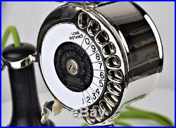 Ultra RARE! Vintage Antique Strowger Potbelly Dial Candlestick Circa 1905
