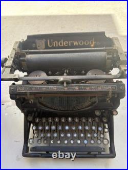Underwood? Standard? Typewriter? No. 5 Antique Early 1900s American Made