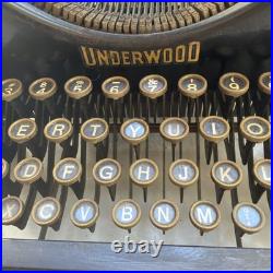 Underwood? Standard? Typewriter? No. 5 Antique Early 1900s American Made