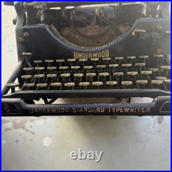 Underwood? Standard? Typewriter? No. 5 Antique Early 1900s American Made