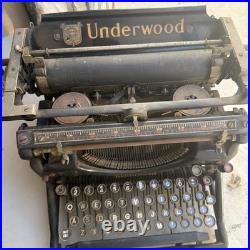 Underwood? Standard? Typewriter? No. 5 Antique Early 1900s American Made