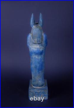 Unique Ancient Egyptian Antiques Anubis Boat God of Death Pharaonic Egypt BC
