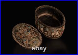 Unique Ancient Egyptian Antiques Jewelry Egyption Box Pharaonic Egypt BC