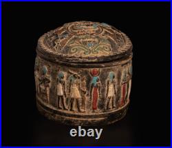 Unique Ancient Egyptian Antiques Jewelry Egyption Box Pharaonic Egypt BC