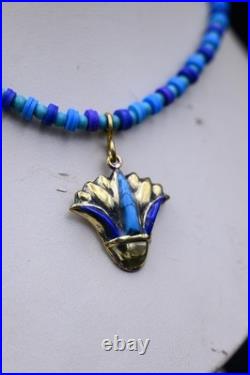 Unique Ancient Egyptian Antiques Pendant of Pharaonic God of Afterlife BC