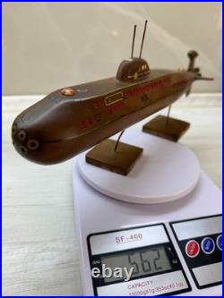 Unique Antique Bakelite Submarine Model (1945) Weight 562 Grams