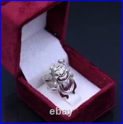 Unique Egyptian Antiques Ring of Scarab Ancient Khepri Pharaonic Egypt BC