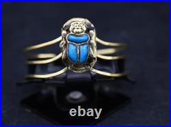 Unique Egyptian Antiques Ring of Scarab Ancient Khepri Pharaonic Egypt BC