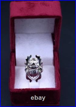 Unique Egyptian Antiques Ring of Scarab Ancient Khepri Pharaonic Egypt BC