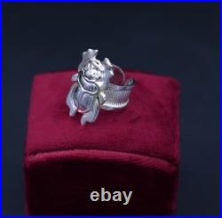 Unique Egyptian Antiques Ring of Scarab Ancient Khepri Pharaonic Egypt BC